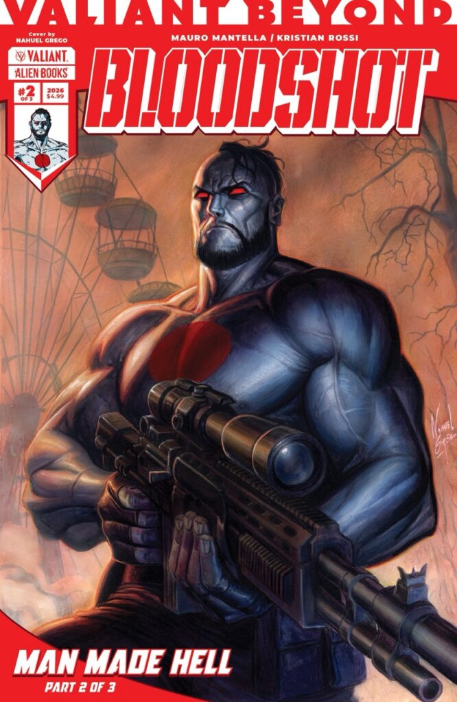 Valiant Beyond: Bloodshot #5 – Man Made Hell #2 Cover A