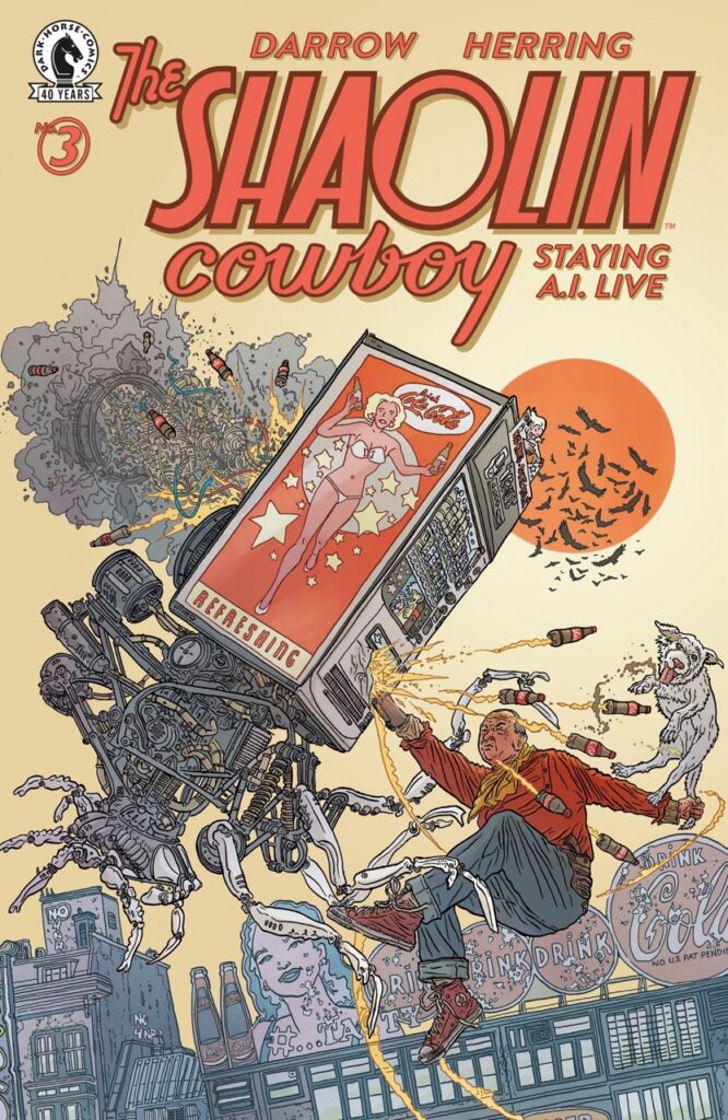 Shaolin Cowboy: Staying A.I.Live #3 Cover A