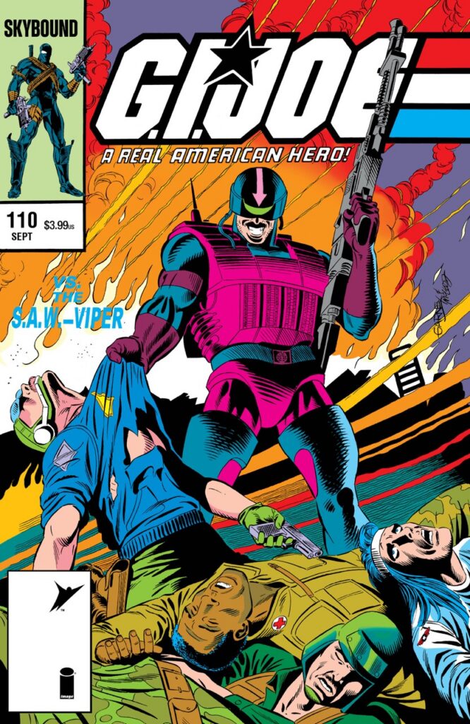 GI Joe A Real American Hero #110 - Hama Files Edition Cover A