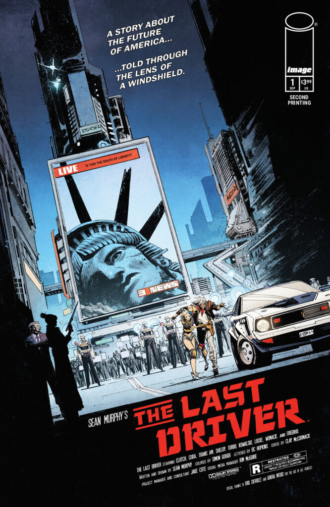 Last Driver #1 Second Printing