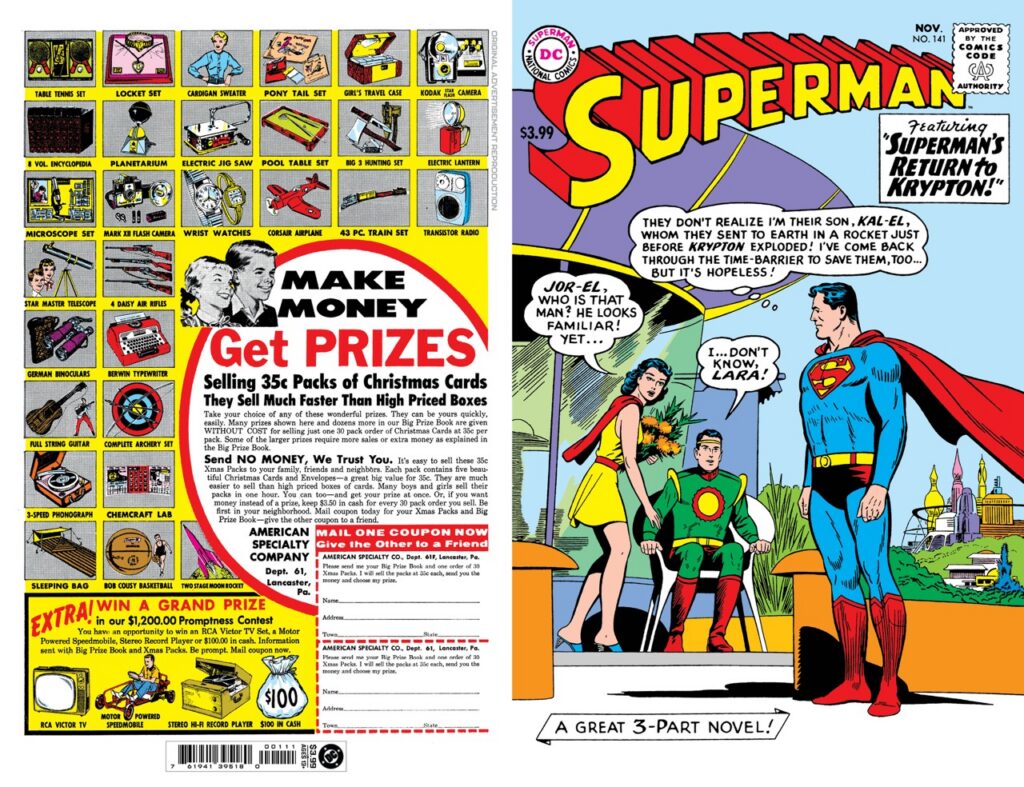 Superman #141 Facsimile Edition Cover A