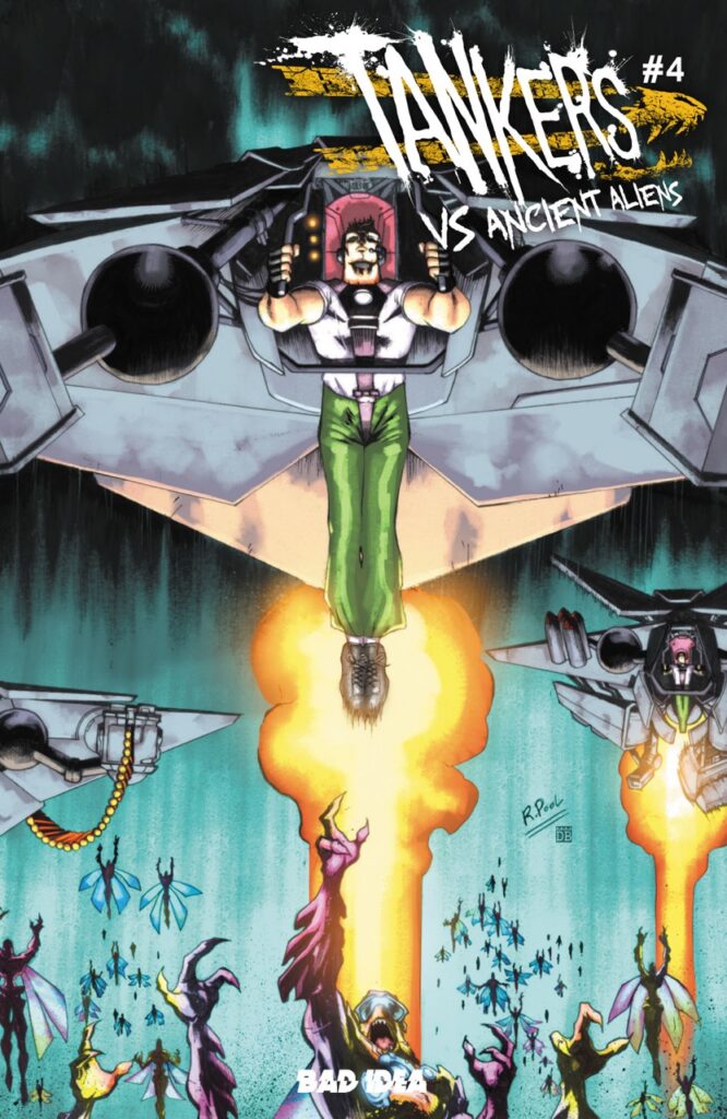 Tankers vs. Ancient Aliens #4 Cover A