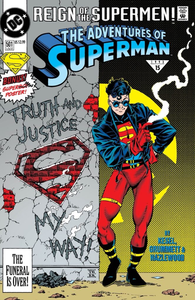 Adventures of Superman #501 Facsimile Edition Cover A