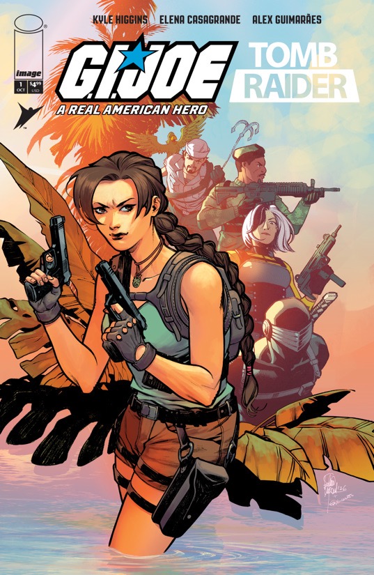GI Joe: A Real American Hero / Tomb Raider #1 Cover A