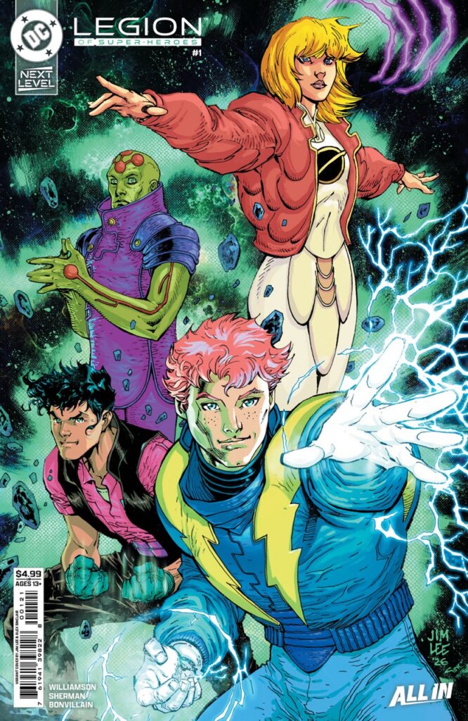 Legion of Super-Heroes #1 Variant Cover B