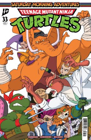 Teenage Mutant Ninja Turtles: Saturday Morning Adventures #33 Cover A