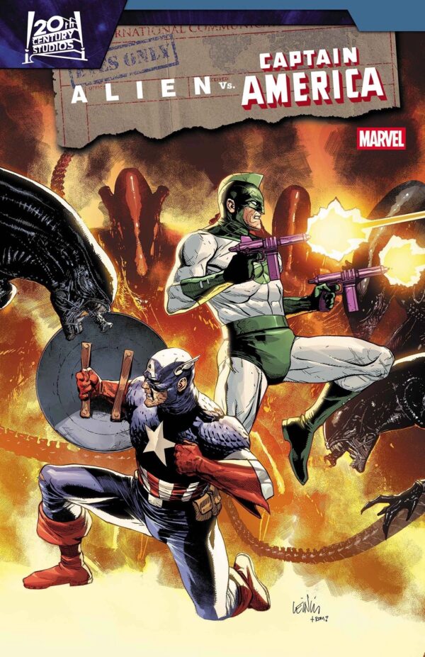 Alien VS Captain America #3