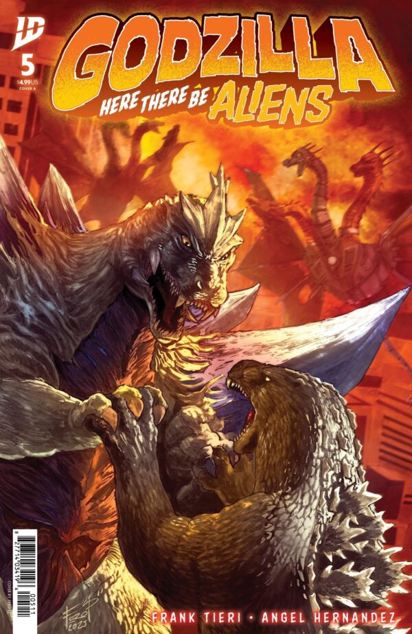 Godzilla: Here There Be Aliens #5 Cover A