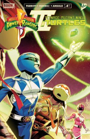 Mighty Morphin Power Rangers/Teenage Mutant Ninja Turtles III #4 Cover A