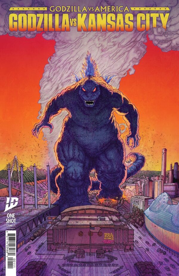 Godzilla Vs. America: Kansas City Cover A