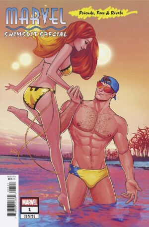 Marvel Swimsuit Special: Friends, Foes & Rivals #1 Russell Dauterman Variant Cover