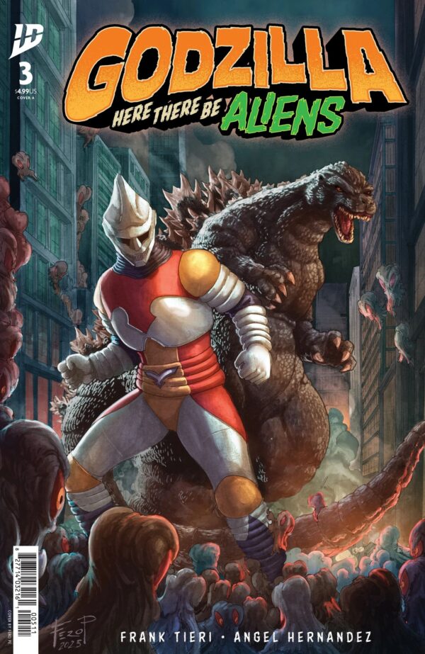 Godzilla: Here There Be Aliens #3 Cover A