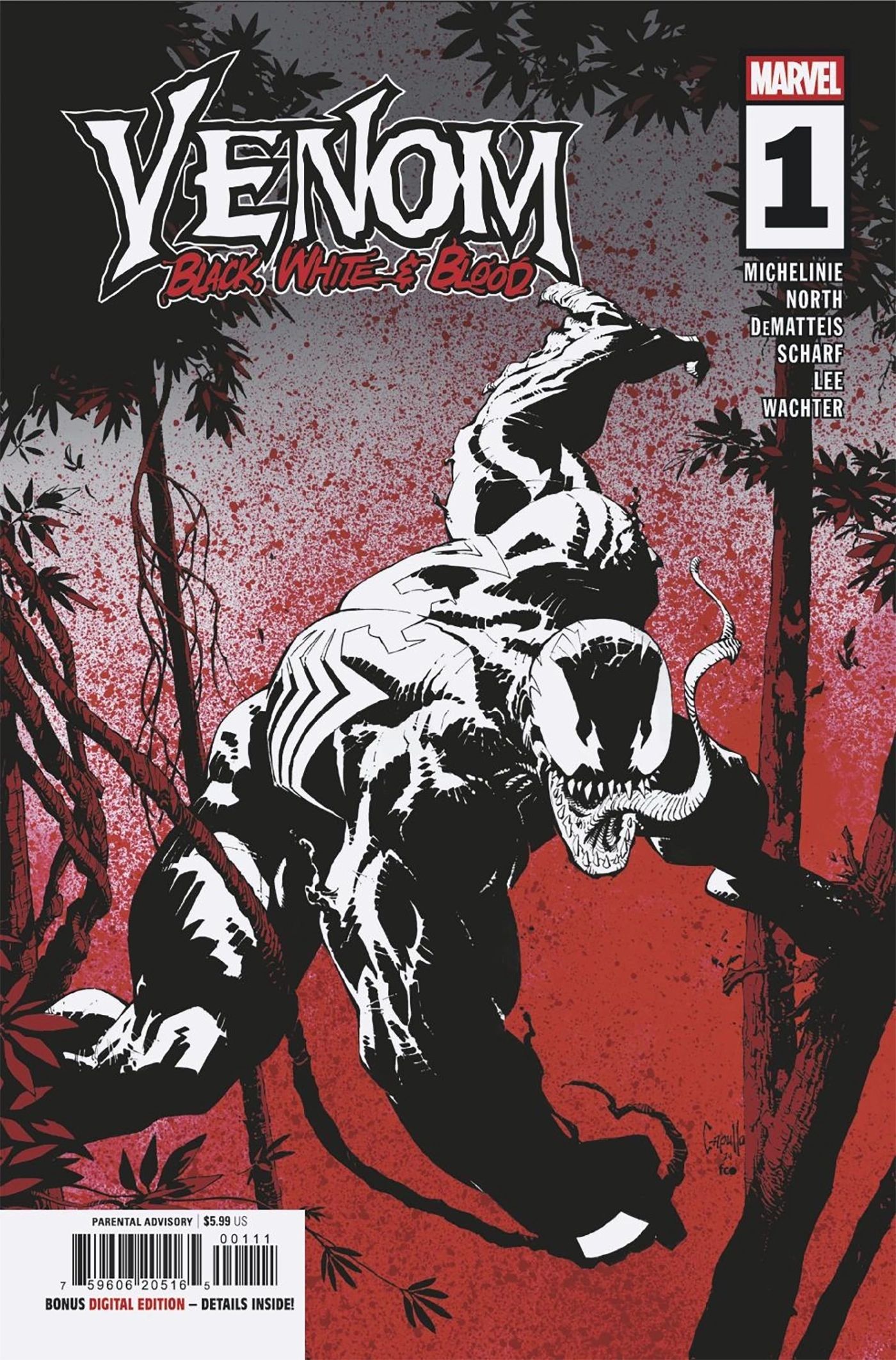Venom: Black, White and Blood #1