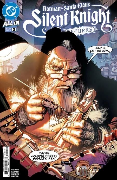 Batman Santa Claus Silent Knight Returns #3 Cover A