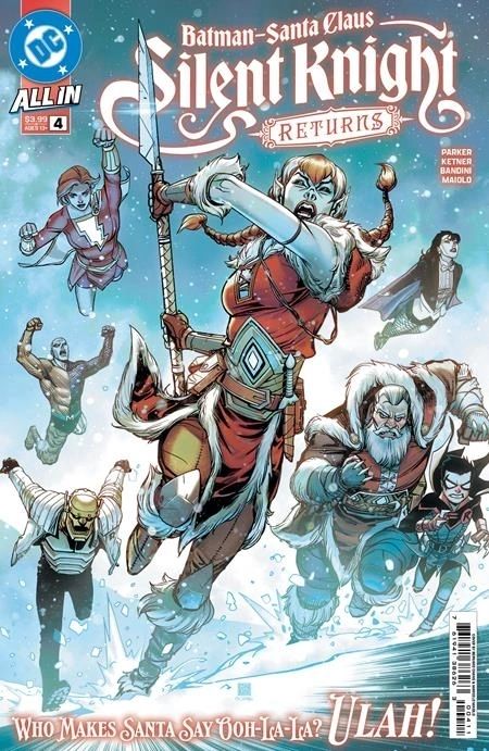 Batman Santa Claus Silent Knight Returns #4 Cover A