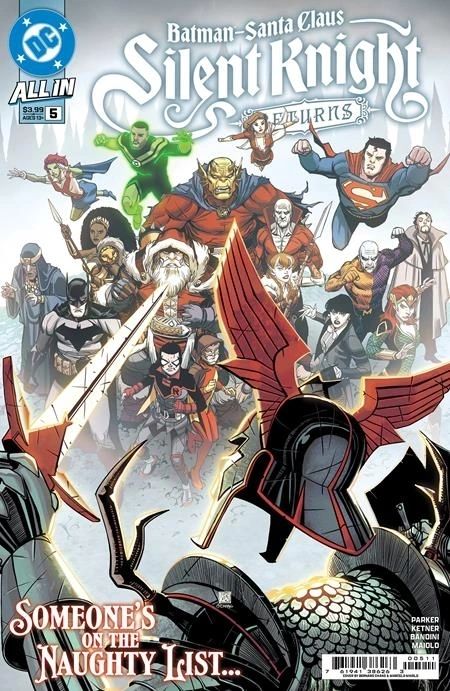 Batman Santa Claus Silent Knight Returns #5 Cover A
