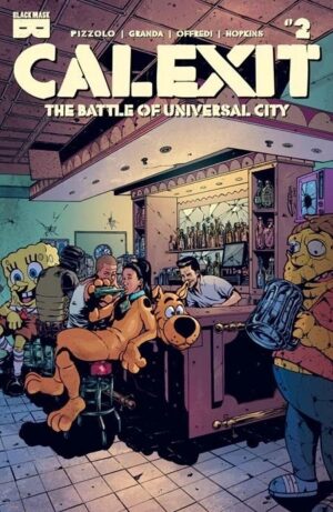Calexit The Battle of Universal City #2 Cover A
