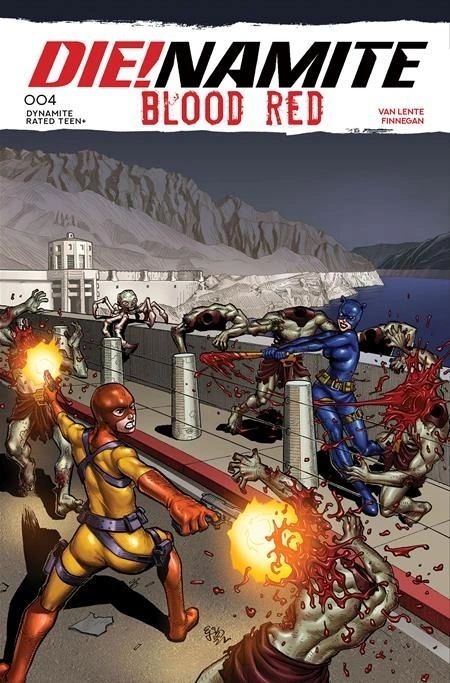 Dienamite Blood Red #4 Cover A