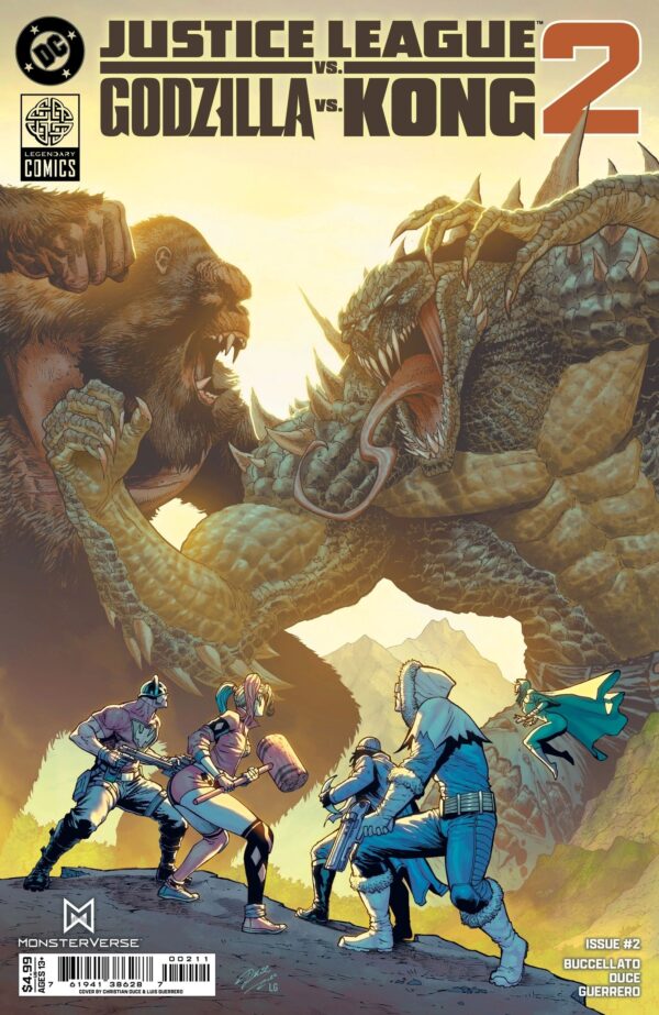 Justice League VS Godzilla VS King 2 #2 Cover A