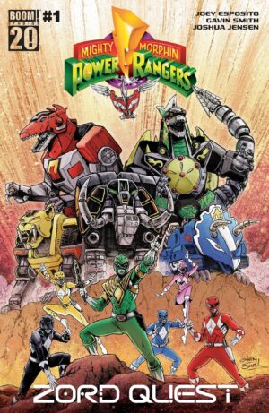 Mighty Morphin Power Rangers: Zord Quest #1 Cover A