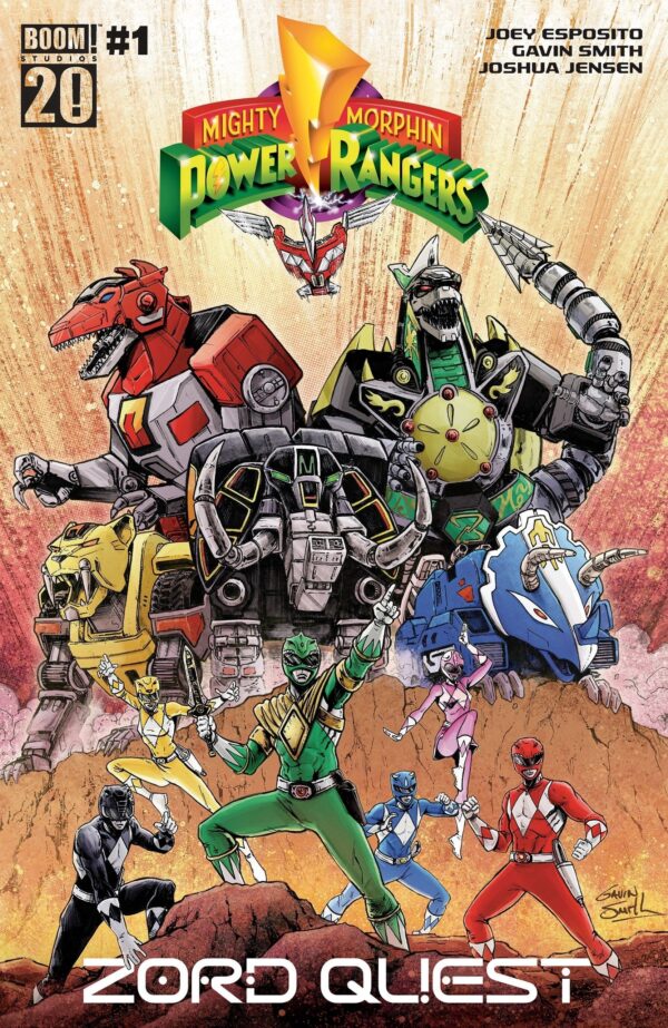 Mighty Morphin Power Rangers: Zord Quest #1 Cover A