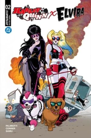 Harley Quinn X Elvira #2 Cover A