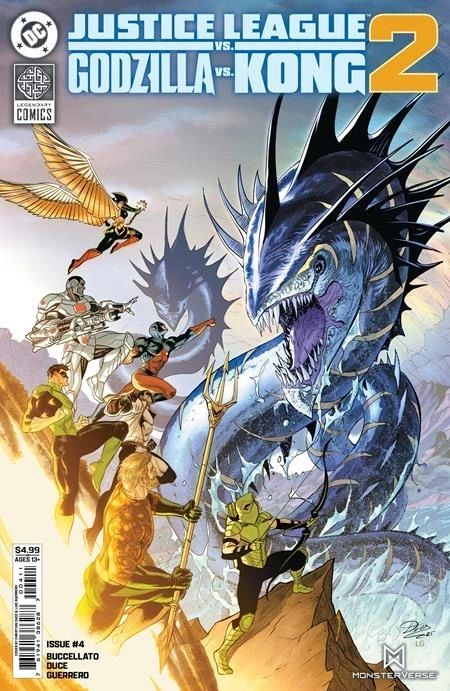 Justice League VS Godzilla VS Kong 2 #4 Cover A