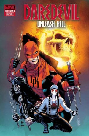Daredevil Unleash Hell Red Band #5 (Polybagged)