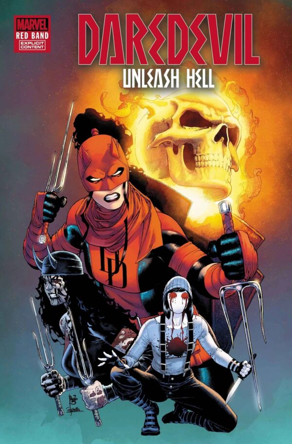 Daredevil Unleash Hell Red Band #5 (Polybagged)