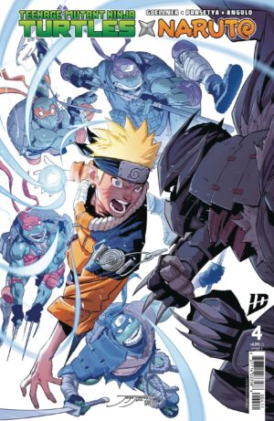 Teenage Mutant Ninja Turtles X Naruto #4 Cover A