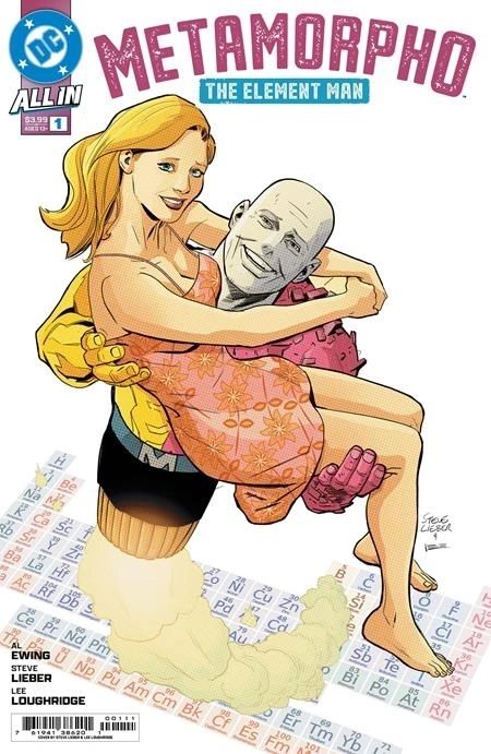 Metamorpho The Element Man #1 Cover A