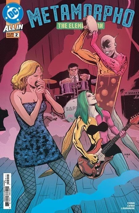 Metamorpho The Element Man #2 Cover A