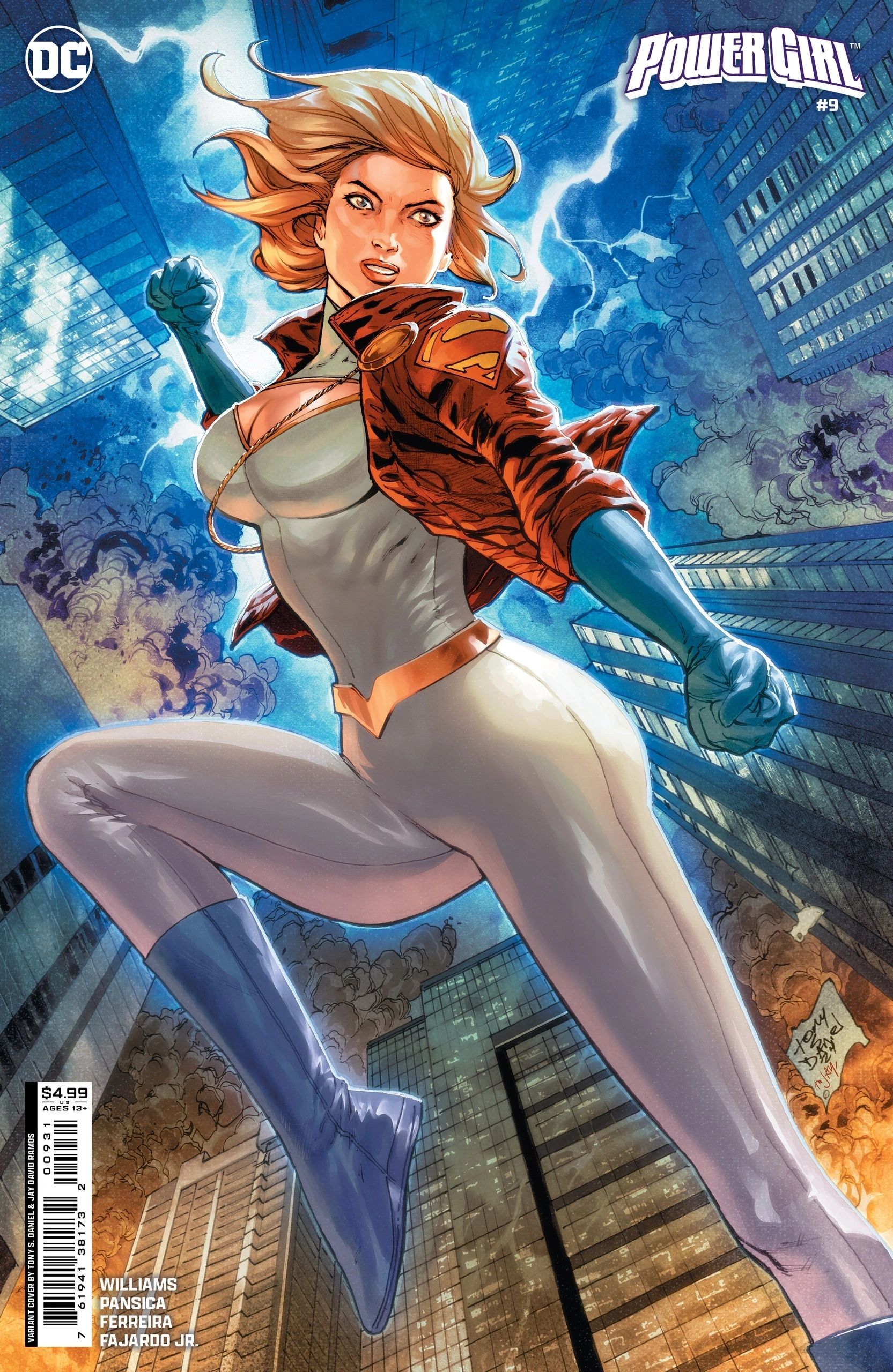 Power Girl #9 Variant Cover B