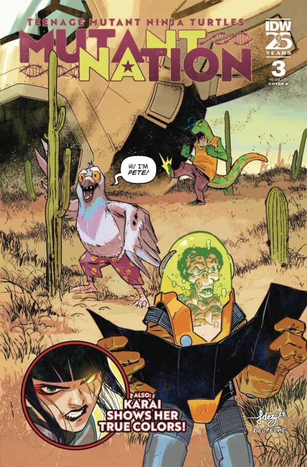 Teenage Mutant Ninja Turtles Mutant Nation #3